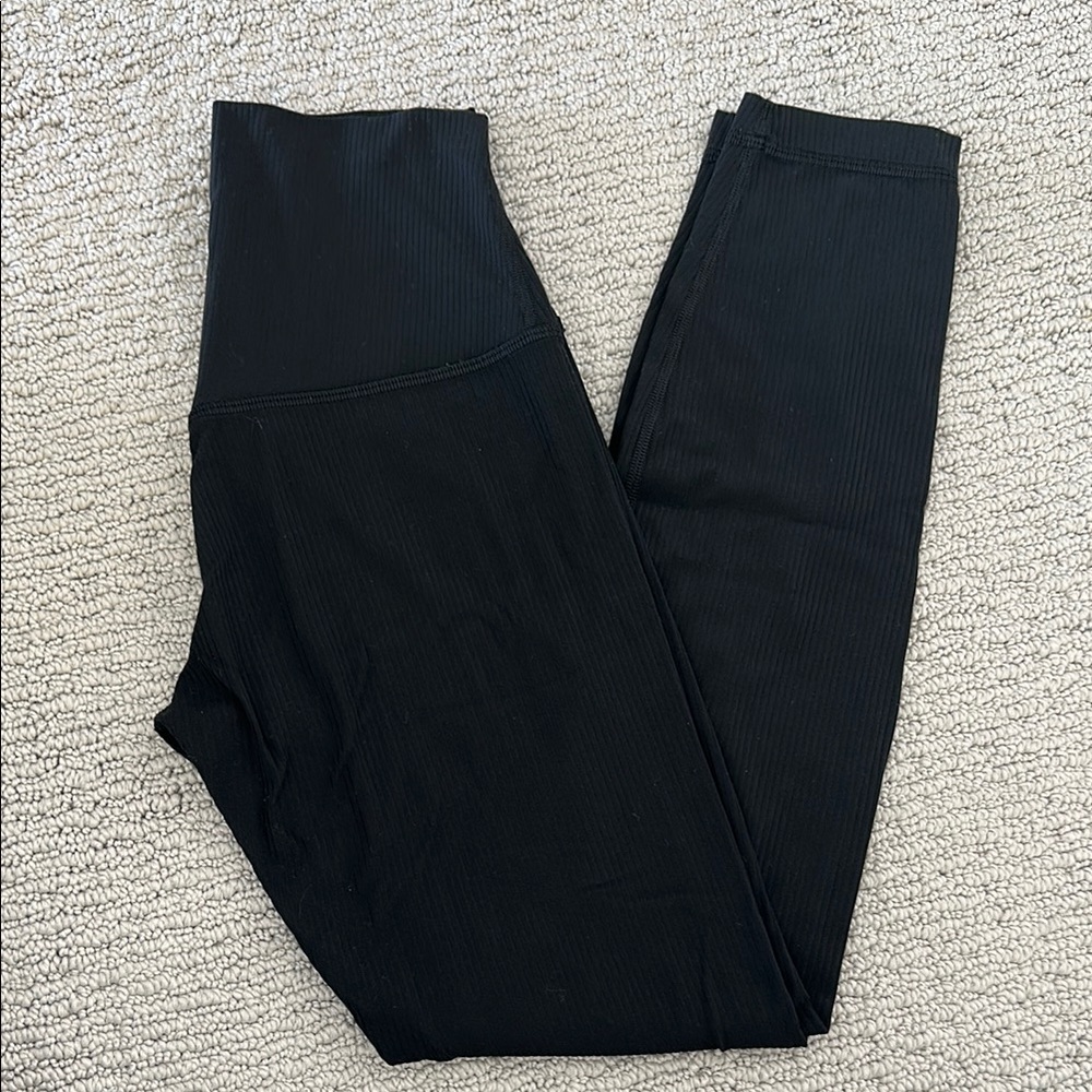 Black High-Waisted Leggings